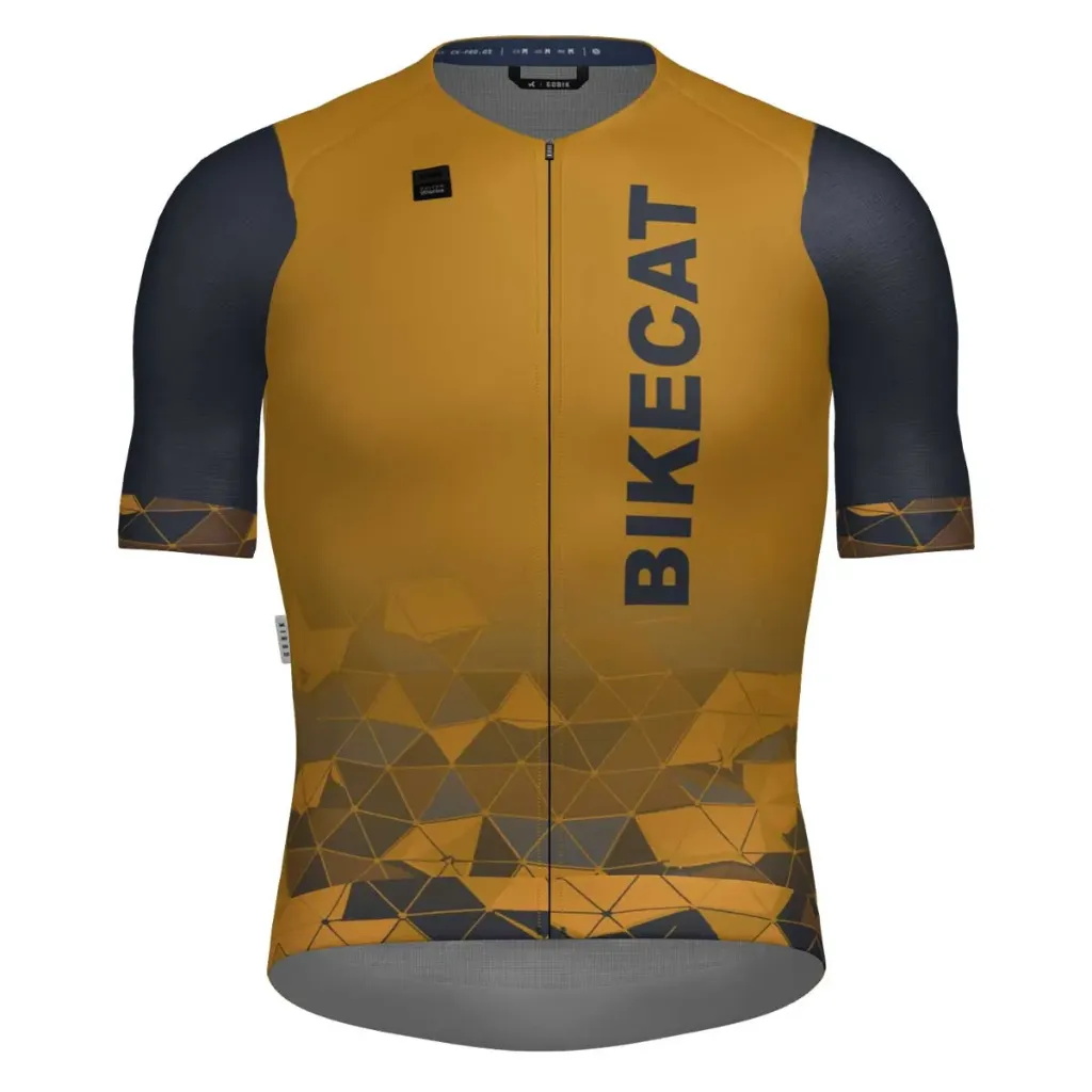 CX Pro Jersey Bikecat HEX 15 Gravel Gold