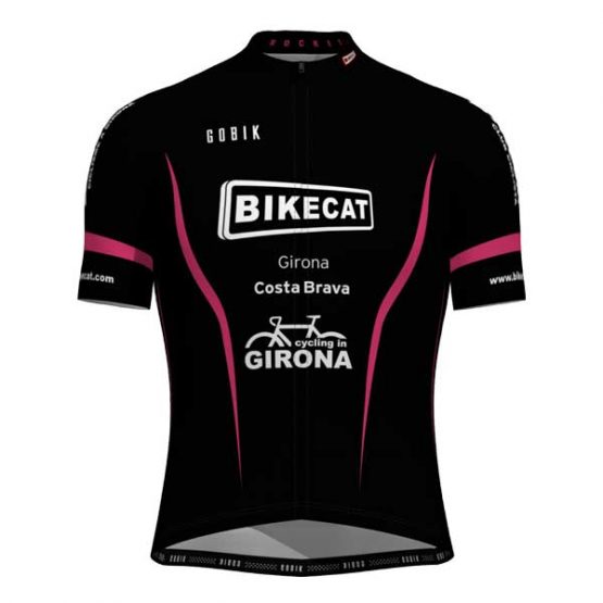 Bikecat women's jersey - black and pink