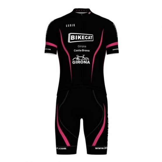 Bikecat women's full cycling kit - black and pink