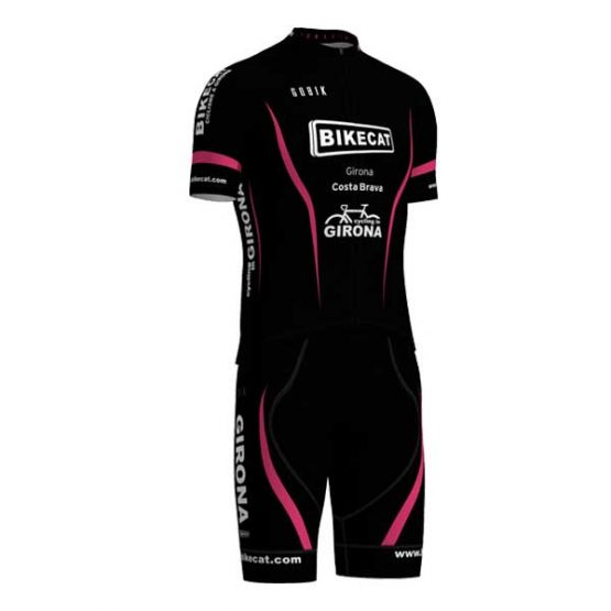 Bikecat women's full cycling kit - black and pink