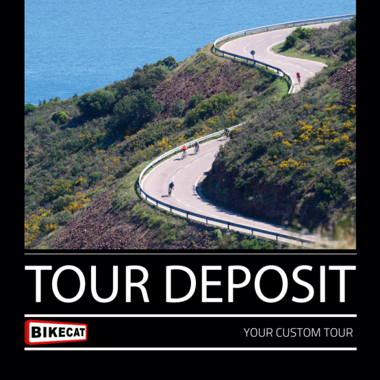 Bikecat Custom Cycling Tours Deposit