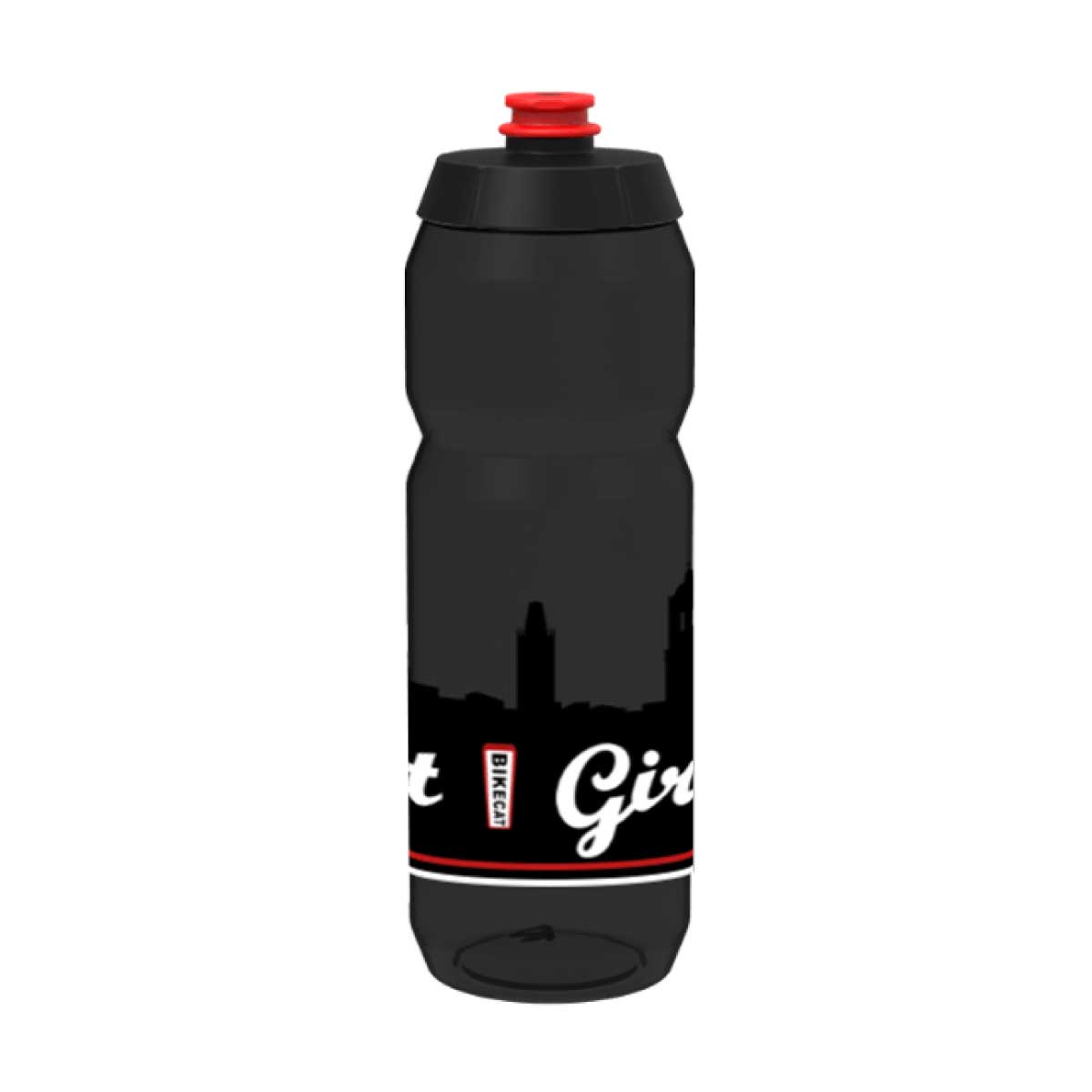 Cycling Water bottle - Girona clear black