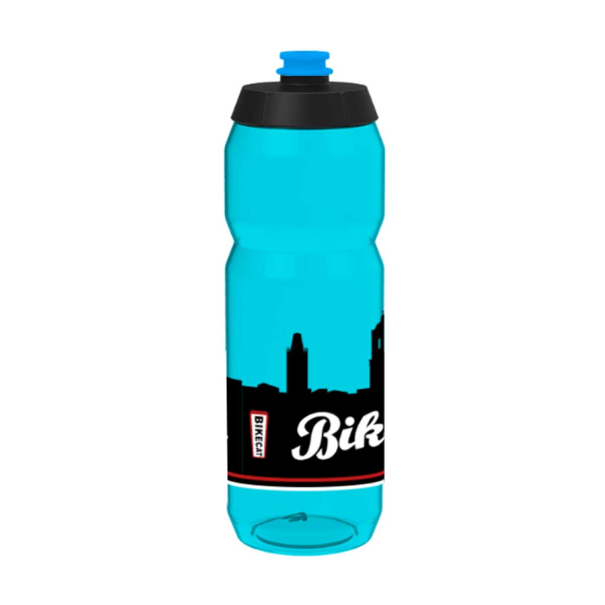 Cycling Water bottle - Girona clear blue