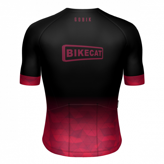 Gobik CXPRo jersey - Bikecat HEX15 Priorat Bordeaux - back