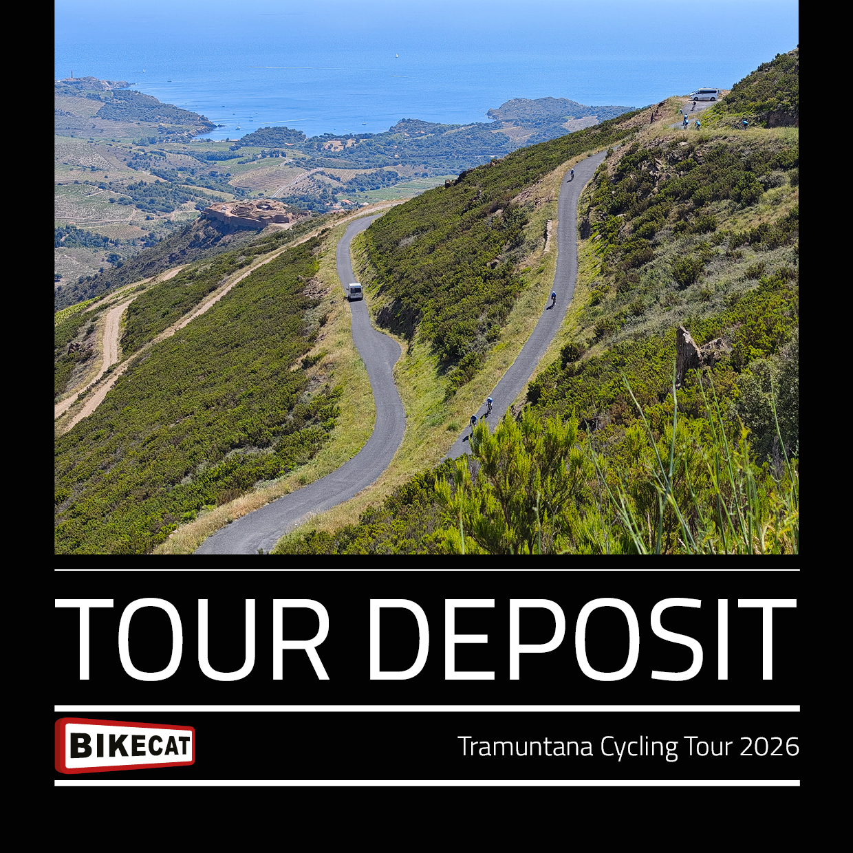 TOUR DEPOSIT Tramuntana Cycling Tour 2026